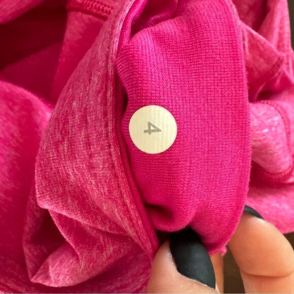 Lululemon Wunder Under Pant Heathered Jewelled Magenta Size 4 - Picture 10 of 10